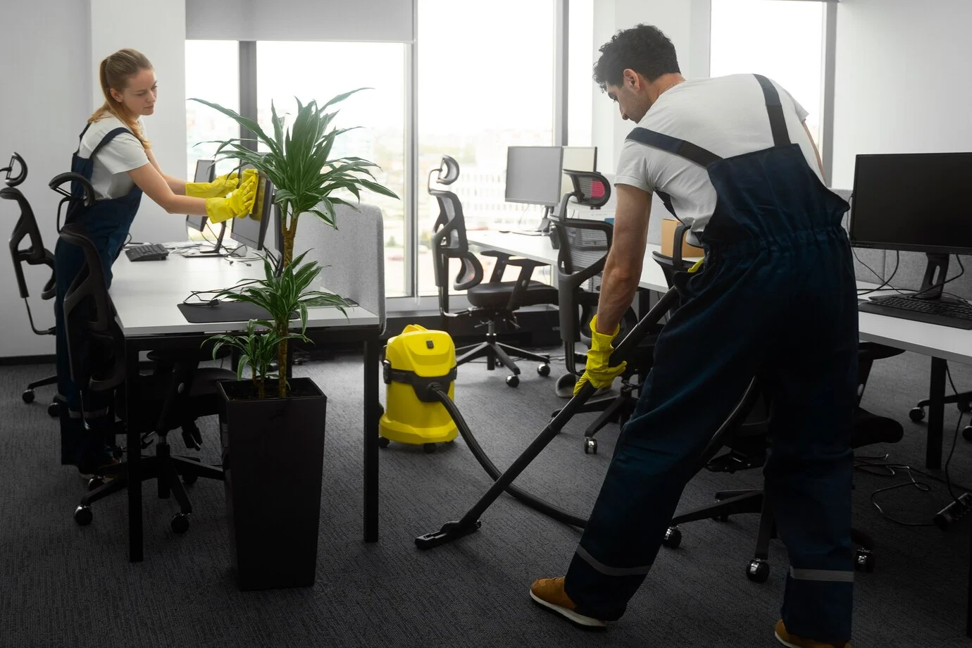 office cleaning staff united kingdom