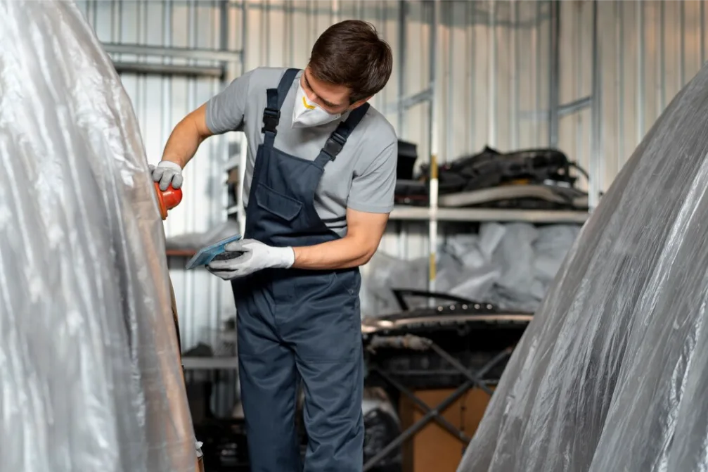 workshop service bay cleaning